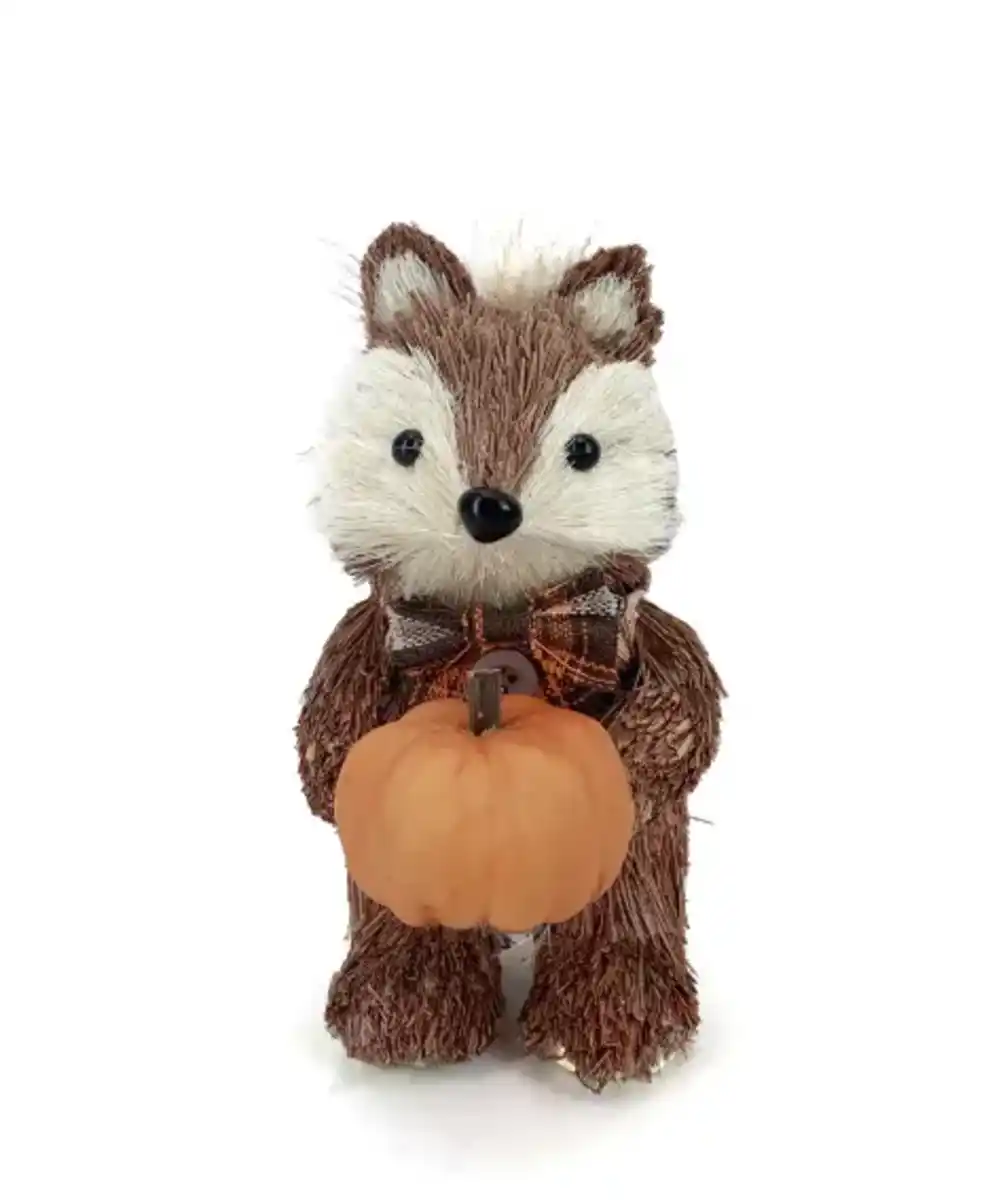 Bild 1 von Deko-Fuchs aus Stroh, braun