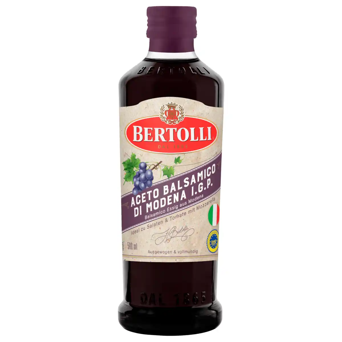 Bild 1 von Bertolli Aceto Balsamico di Modena I.G.P 500ml