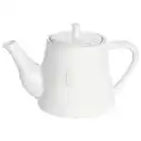 Bild 1 von Costa Nova Teekanne Nova, Weiß Hochglanz, Keramik, 1.08 L, 24x15x14 cm, Handmade in Europe, Kaffee & Tee, Kannen, Teekannen