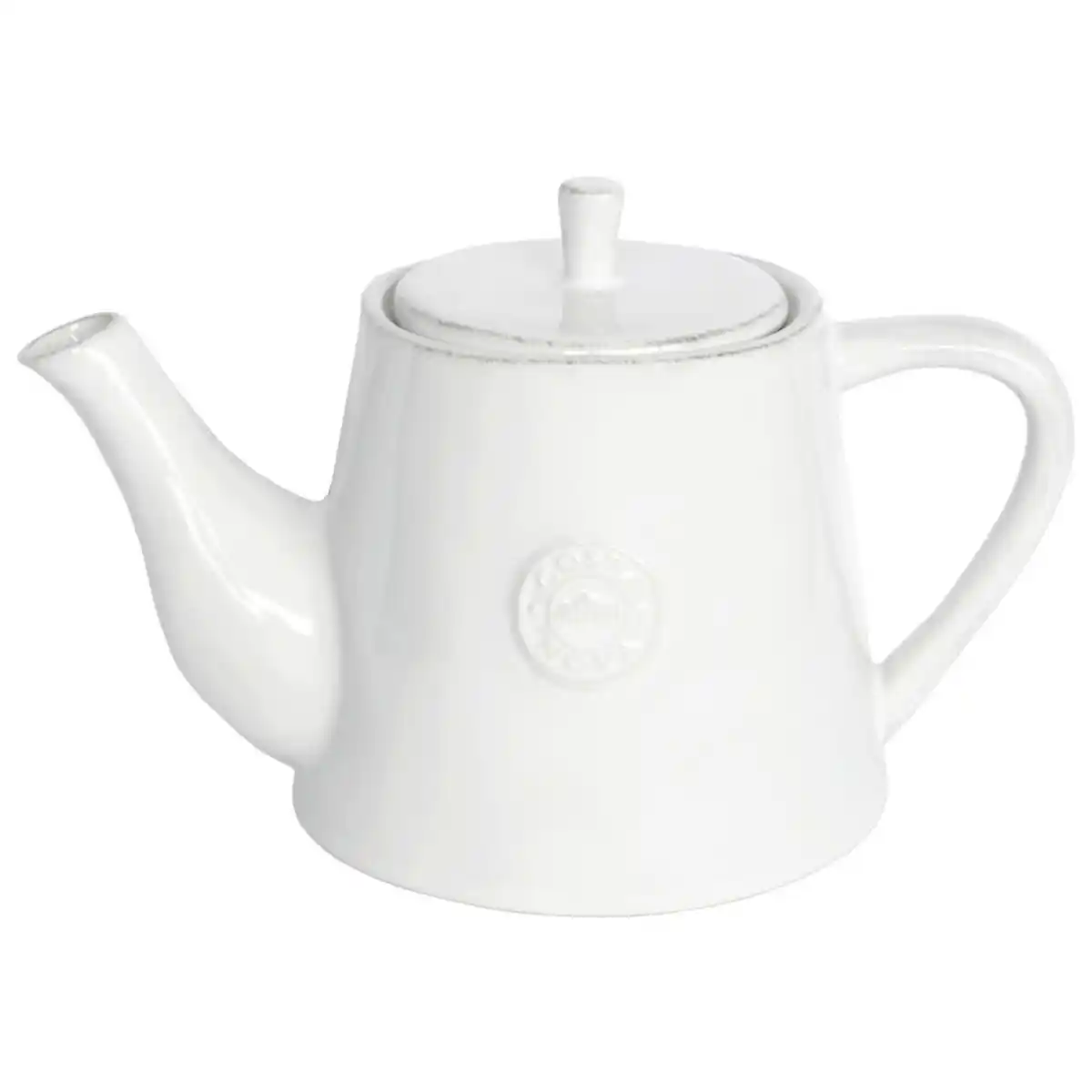 Bild 1 von Costa Nova Teekanne Nova, Weiß Hochglanz, Keramik, 1.08 L, 24x15x14 cm, Handmade in Europe, Kaffee & Tee, Kannen, Teekannen