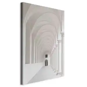 artgeist Leinwandbild, Grau, Weiß, Textil, Holzwerkstoff, rechteckig, 40x60x1.2 cm, Keilrahmen, Bilder und Zubehör, Wandbilder, Leinwandbilder