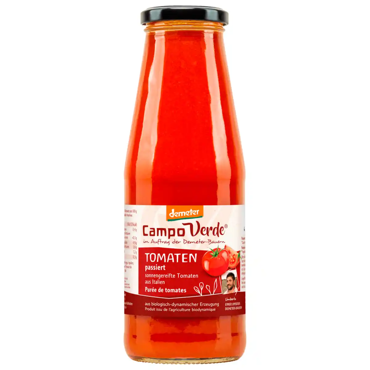 Bild 1 von Campo Verde Bio Demeter Tomaten passiert 690g