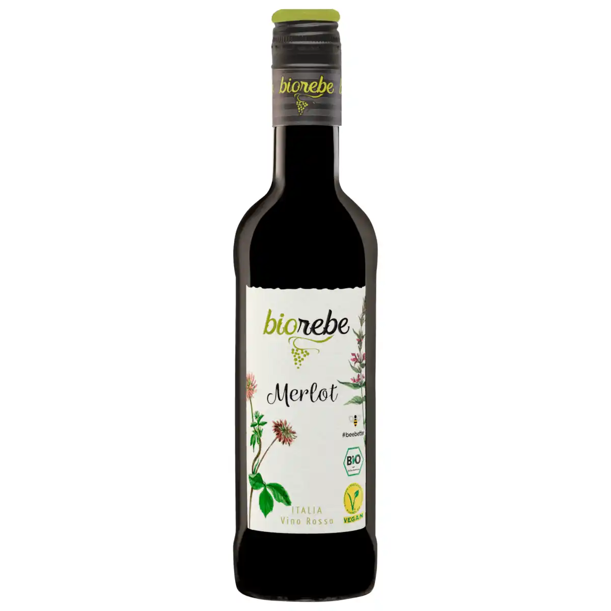 Bild 1 von Biorebe Bio Rotwein Merlot trocken 0,25l