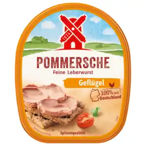 Rügenwalder Mühle Pommersche Gutsleberwurst 100% Geflügel 125g