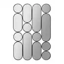 Bild 1 von Wandspiegel ARCO Metallrahmen schwarz, Schwarz