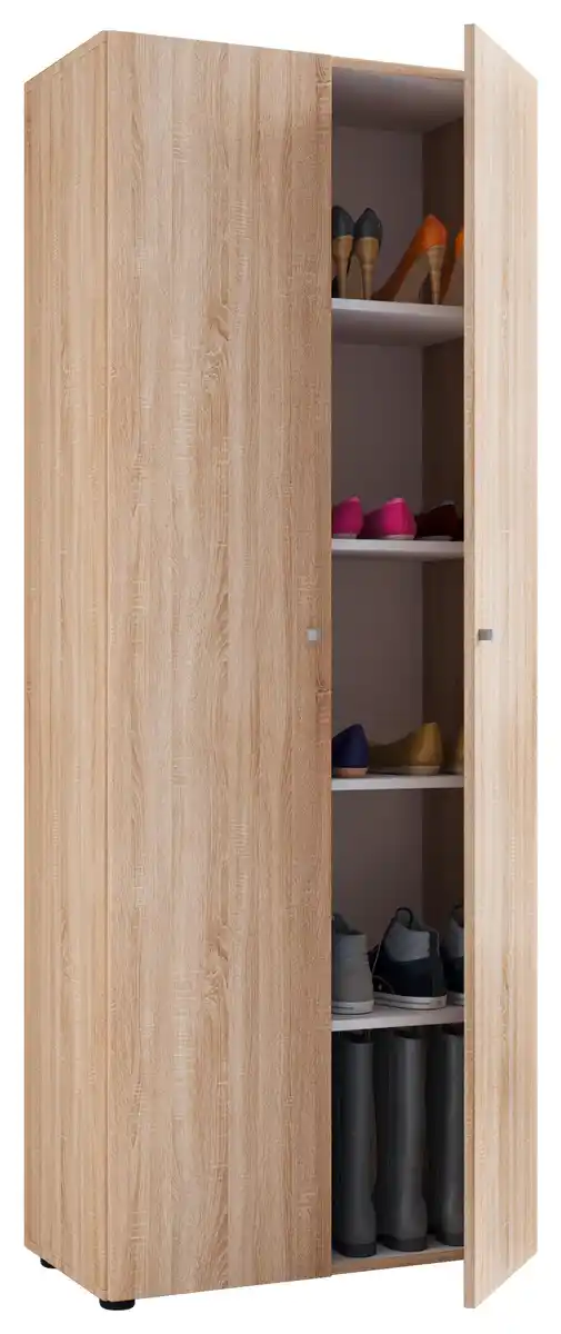Bild 1 von Mehrzweckschrank Vandol ca. 70x178x40 cm Eichefarben, Eichefarben