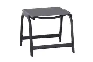 Gartenhocker Tesoro ca. 52x45 cm Anthrazit, Anthrazit