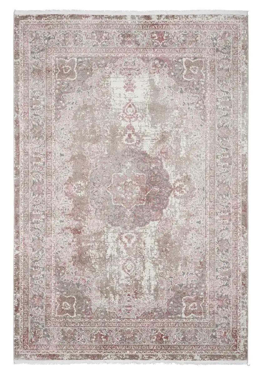 Bild 1 von Webteppich Marcus 3 in Rosa ca. 160x230cm, Rosa