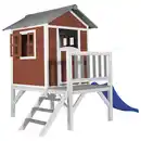 Bild 1 von Spielhaus, Grau, Rot, Weiß, Holz, Kunststoff, Hemlocktanne, 240x189x167 cm, EN 71, CE, FSC 100%, Outdoor Spielzeug, Spielhäuser
