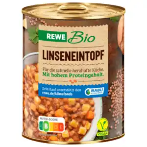 REWE Bio Linseneintopf vegan 800g