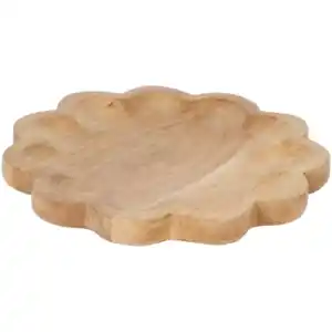 Tablett in Blumenform
