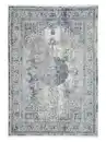 Bild 1 von Webteppich Marcus 3 in Hellgrau ca. 160x230cm, Creme, Hellblau
