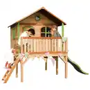 Bild 1 von Spielhaus, Braun, Grün, Holz, Kunststoff, 380x274x212 cm, EN 71, CE, FSC 100%, Outdoor Spielzeug, Spielhäuser