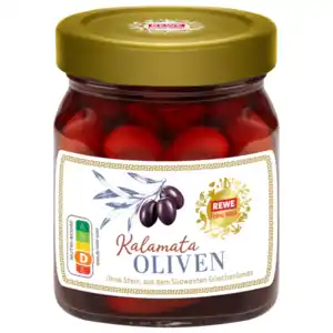 REWE Feine Welt Kalamata Oliven ohne Stein 135g