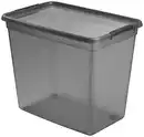Bild 1 von Aufbewahrungsbox Blacky in Schwarz ca. 40l, Schwarz, Transparent