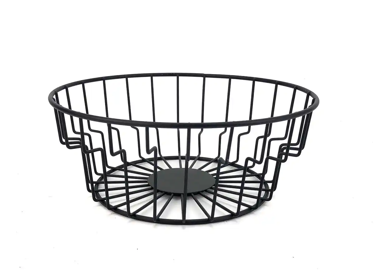 Bild 1 von Obstschale Cage in Schwarz Ø ca.24cm, Schwarz
