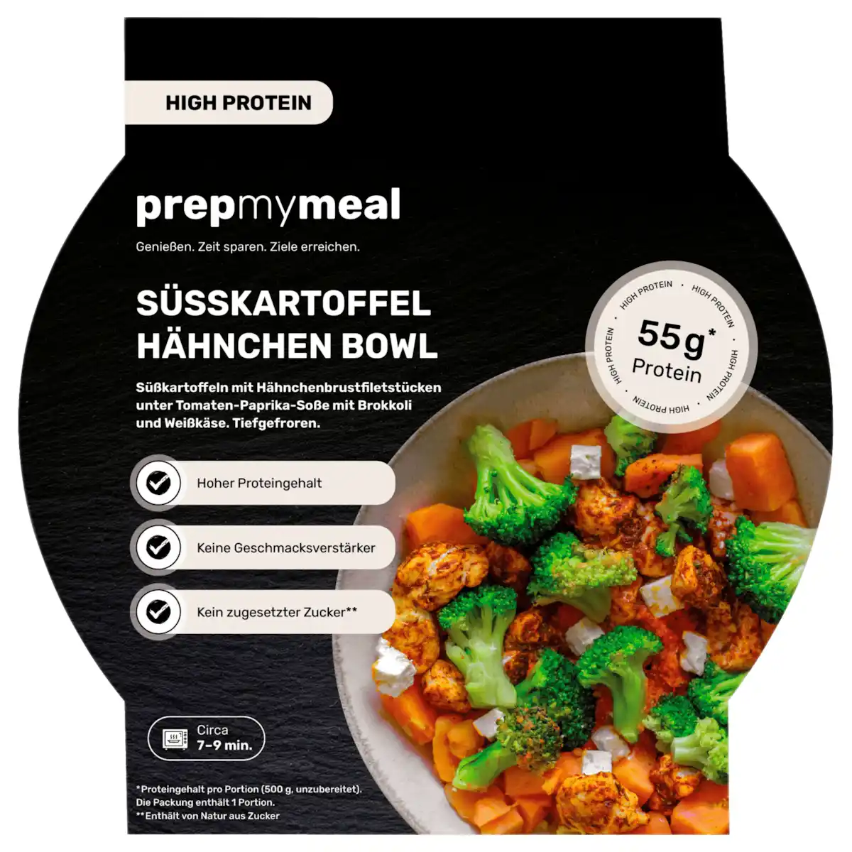 Bild 1 von Prepmymeal Süsskartoffel Hähnchen Bowl 500g