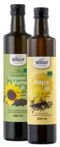 Sonnenblumen oder Rapsöl