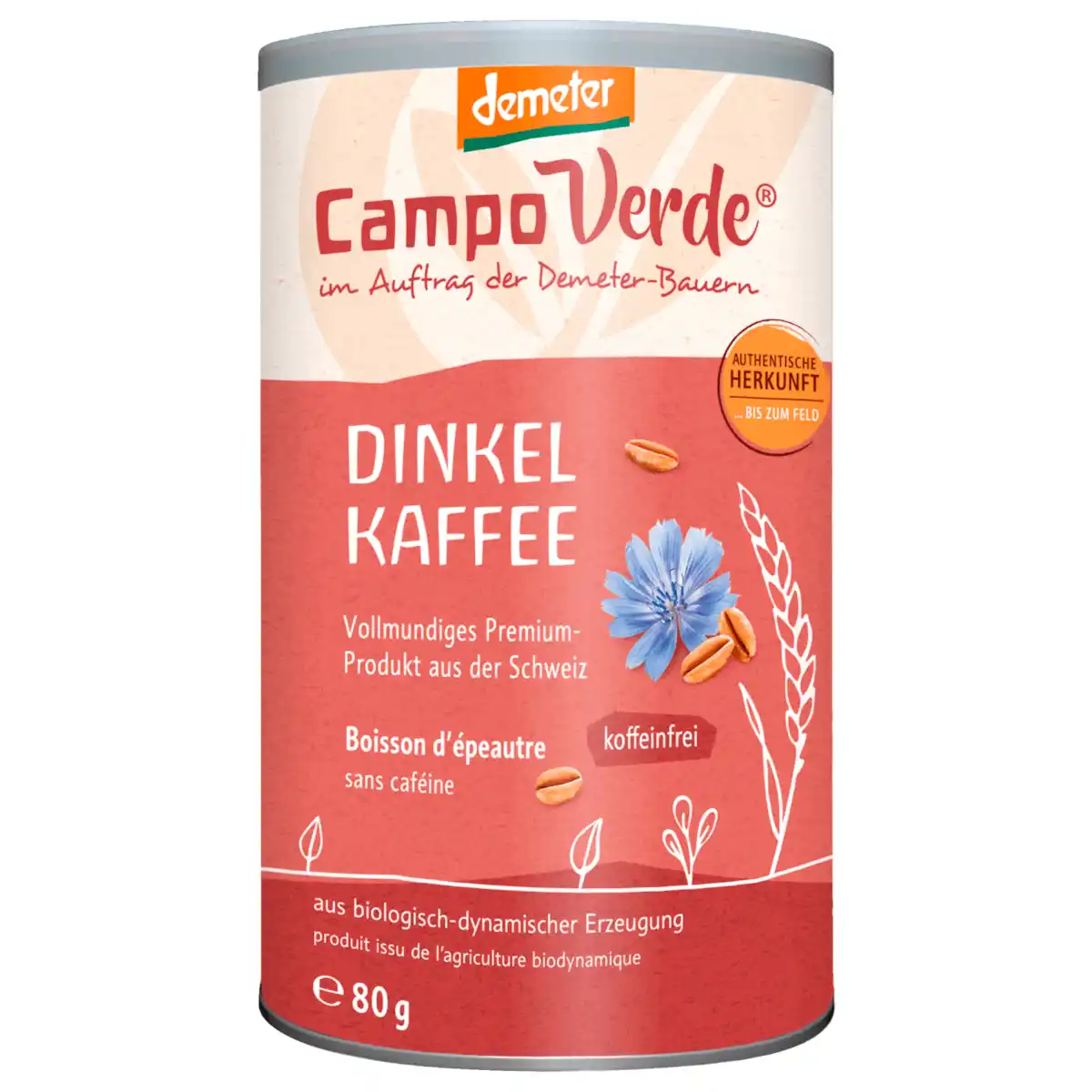 Bild 1 von Campo Verde Bio Demeter Dinkelkaffee 80g