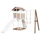 Bild 1 von Spielturm, Braun, Weiß, Holz, Kunststoff, 283.6x241.9x349 cm, EN 71, CE, FSC 100%, Outdoor Spielzeug, Spieltürme