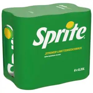 Sprite Zitrone-Limette 6x0,33l
