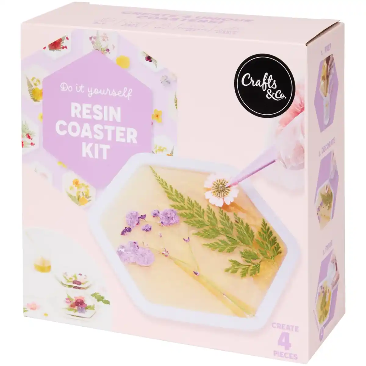 Bild 1 von Crafts & Co DIY-Epoxid-Untersetzer