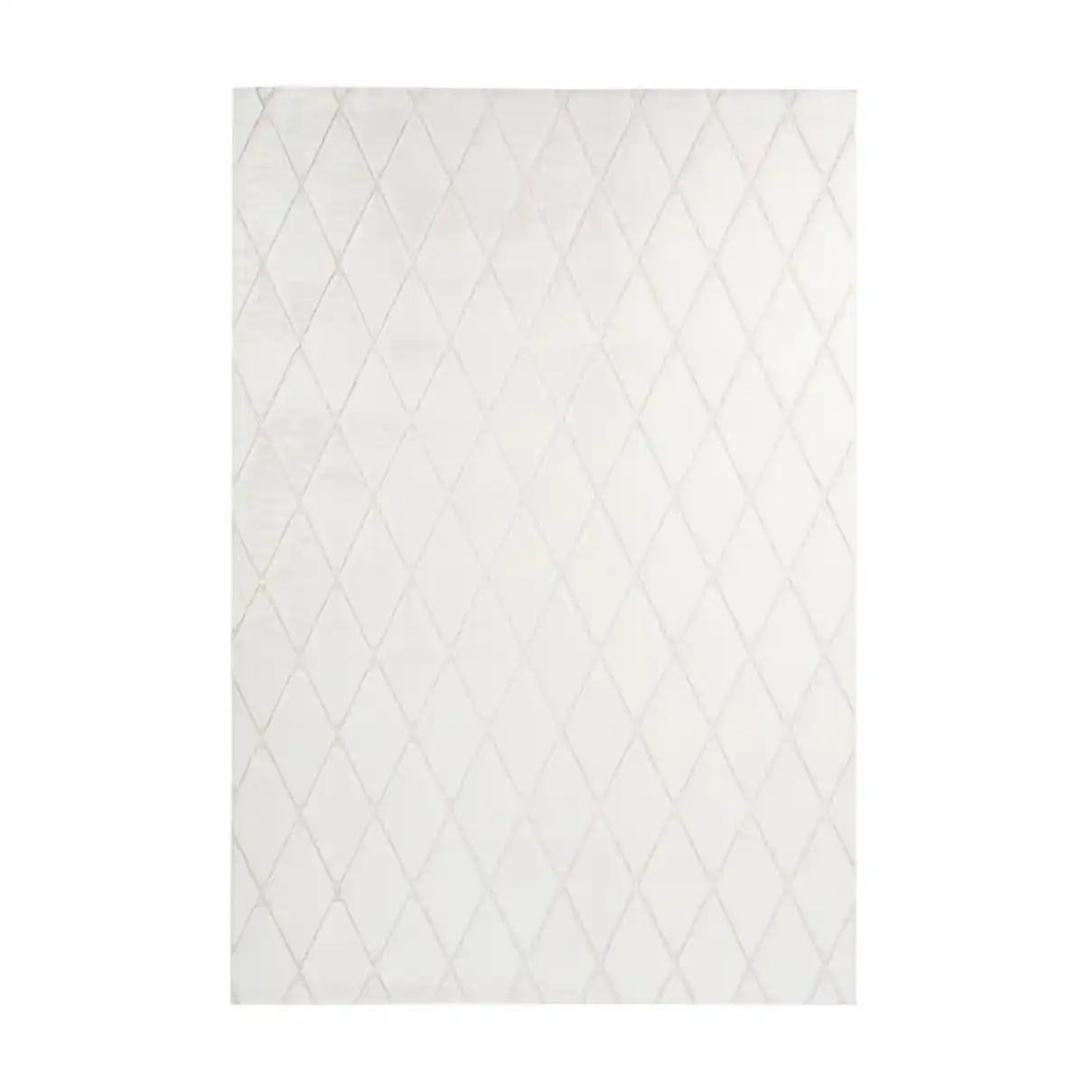 Bild 1 von Kayoom Teppich Vivica 225 Weiß / Creme, Creme, Weiß, Textil, Struktur, rechteckig, 80x150 cm, pflegeleicht, Teppiche & Böden, Teppiche, Moderne Teppiche