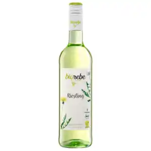 Biorebe Bio Weißwein Riesling halbtrocken 0,75l