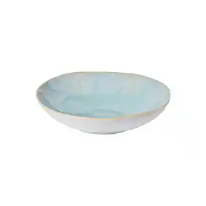 Costa Nova Pastatellerset Eivissa, Creme, Pastellblau, Keramik, 6-teilig, rund, 6 cm, Essen & Trinken, Geschirr, Teller, Pastateller