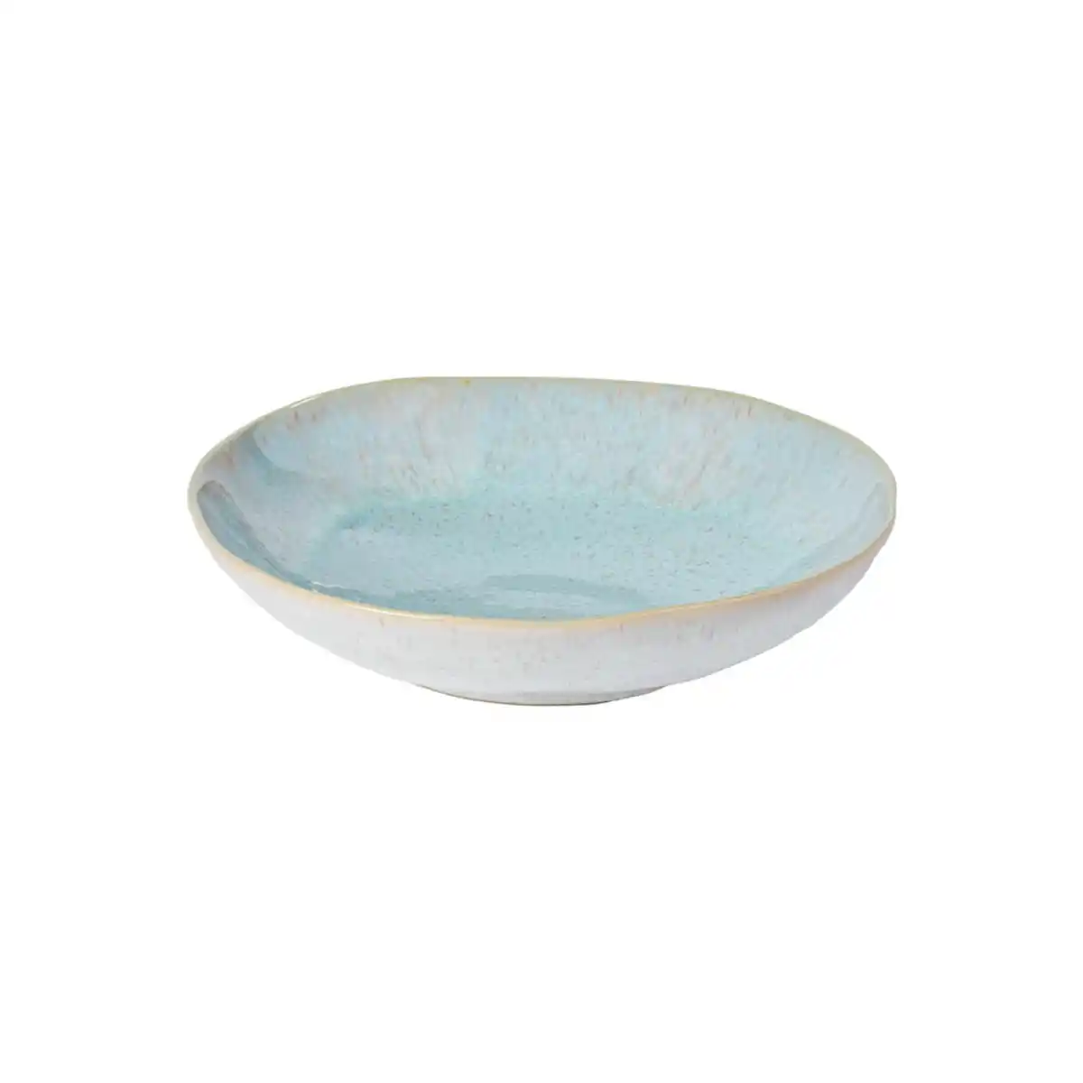 Bild 1 von Costa Nova Pastatellerset Eivissa, Creme, Pastellblau, Keramik, 6-teilig, rund, 6 cm, Essen & Trinken, Geschirr, Teller, Pastateller