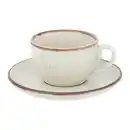 Bild 1 von Espressotasse mit Untertasse Capri Creme, Creme