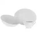 Bild 1 von Creatable Servierschalenset Valencia, Weiß, Keramik, 3-teilig, rund, lebensmittelecht, stapelbar, Essen & Trinken, Geschirr, Schalen & Schüsseln, Servierschalen