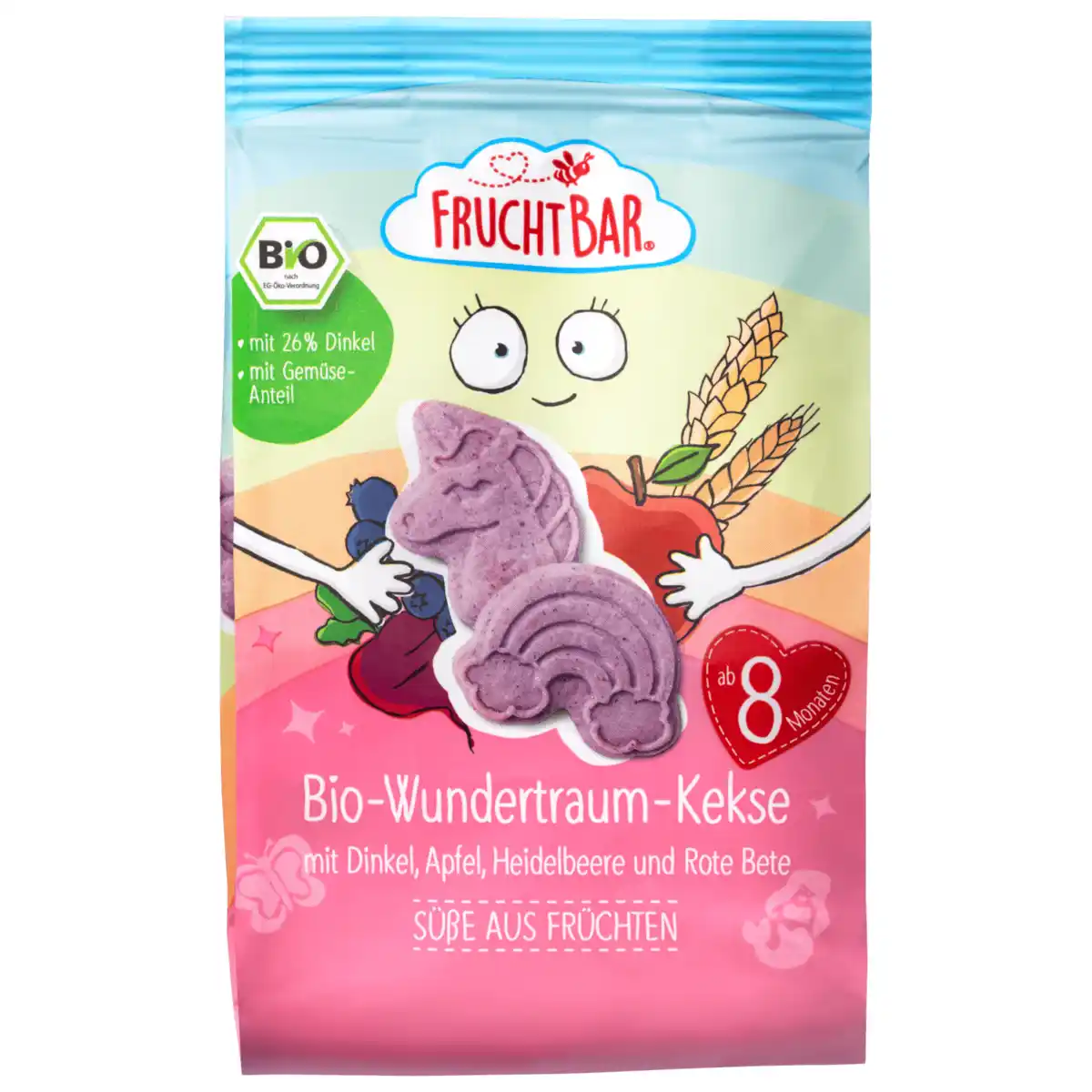 Bild 1 von FruchtBar Bio-Wundertraum-Kekse 100g