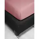 Bild 1 von Irisette Betttuch, Rosa, Textil, 150x250 cm, bügelfrei, weich und anschmiegsam, formstabil langlebig, spielend leicht zu überziehen, besonders dehnbar, Schlaftextilien, Bettwäsche, Bettlaken, Span