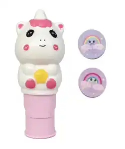Stickermaschine Einhorn, weiß