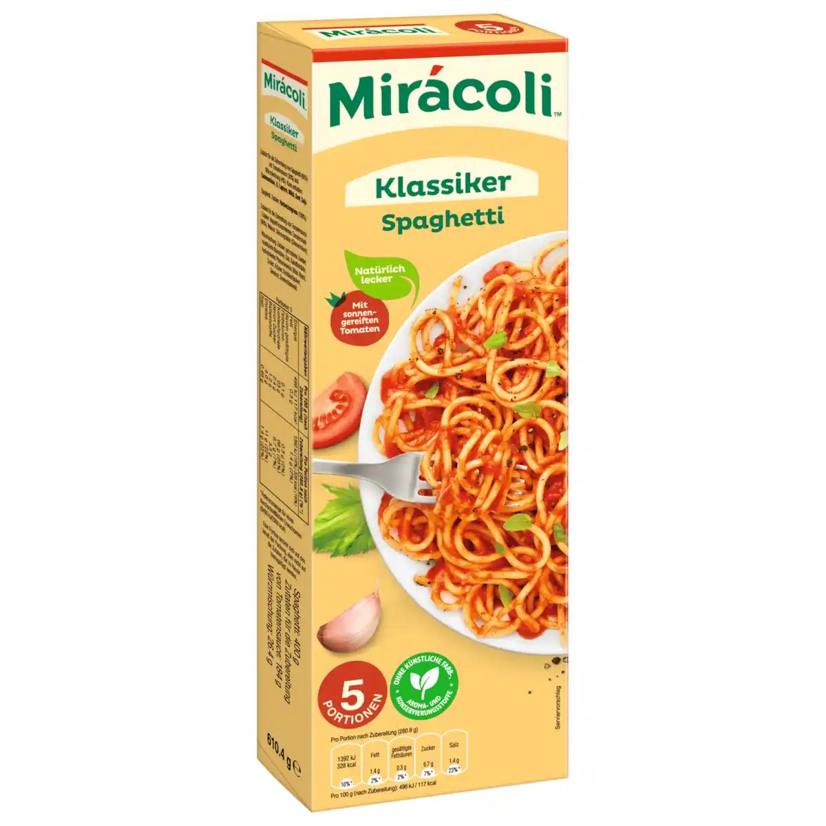 Bild 1 von Mirácoli Spaghetti für 5 Portionen 610g