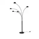 Bild 1 von P & B Bogenleuchte, Schwarz, Metall, 150x205x36 cm, schwenkbar, Flexarm, Lampen & Leuchten, Innenbeleuchtung, Stehlampen, Bogenlampen