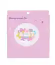 Bild 1 von Kreuzstich-Set mit Stickrahmen, rosa