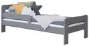 Bild 1 von Bett Bennet mit Matratze ca. 90x200 cm Hellgrau, Hellgrau