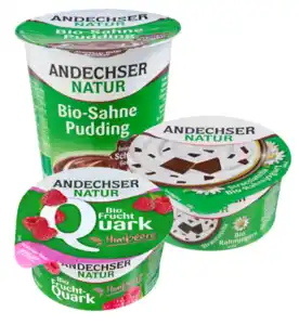 Sahnepudding, Rahmjogurt oder Fruchtquark