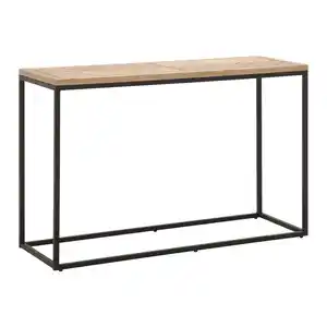 Konsolentisch Catalina Eichefarben/Schwarz MDF, Eichefarben
