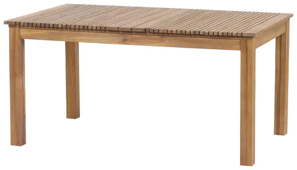 Bild 1 von Gartentisch Falun Echtholz Akazie L: 150 cm, Akaziefarben