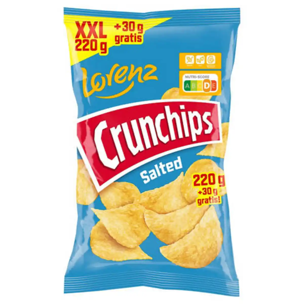 Bild 1 von LORENZ Crunchips XXL 250 g, Salted