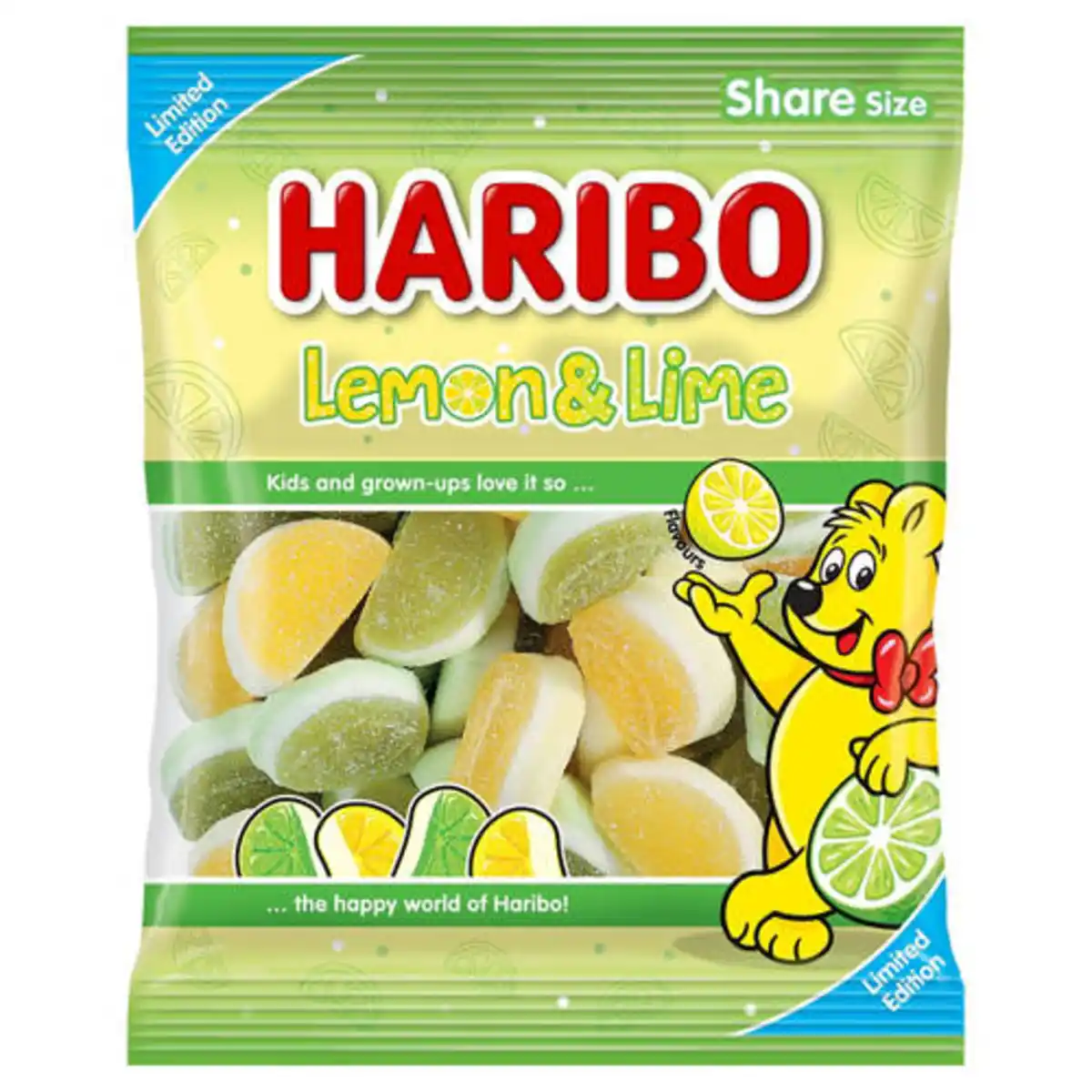 Bild 1 von HARIBO Lemon & Lime 160 g