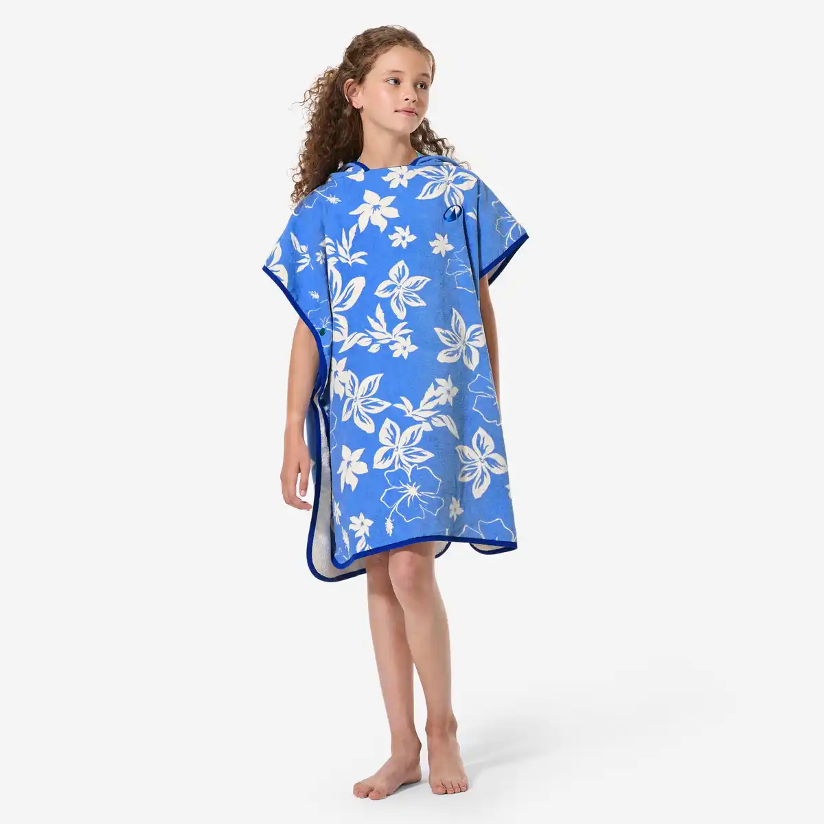 Bild 1 von DECATHLON Surf-Poncho Kinder 110–135 cm 500 Biscus blau