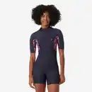 Bild 1 von DECATHLON Neopren Shorty Surfen Damen Rückenreißverschluss 500 Petales 1,5 mm