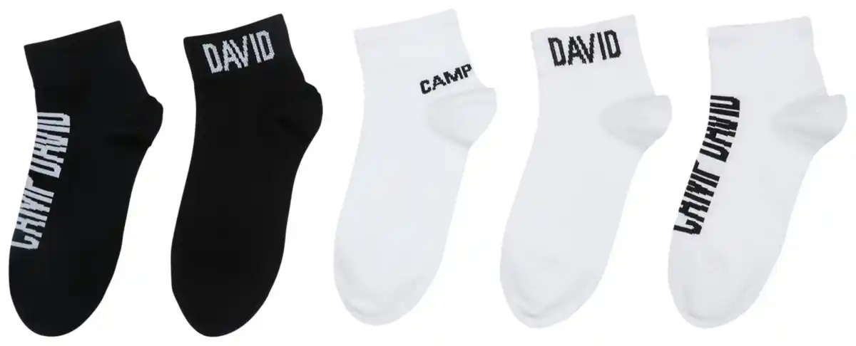 Bild 3 von CAMP DAVID Herren-Quartersocken, 5 Paar