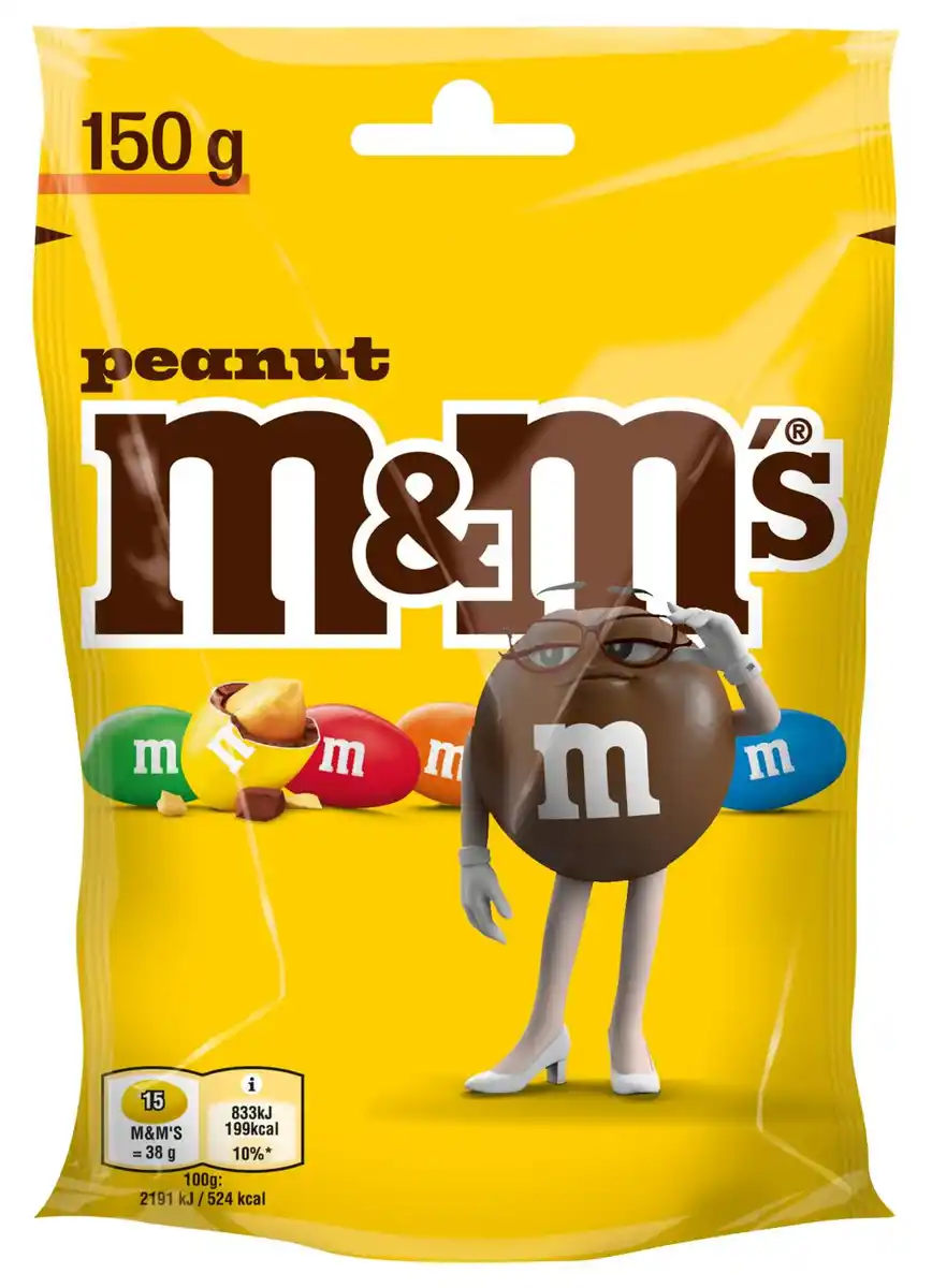 Bild 1 von M&M's Schokolinsen, 120 - 150-g-Packg.
