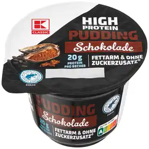 K-CLASSIC High Protein Pudding, 200-g-Becher