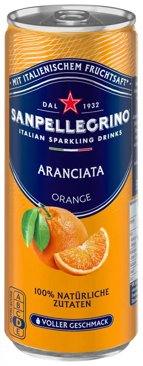 Bild 1 von SANPELLEGRINO Fruchtsaftgetränk, 0,33-l-Dose